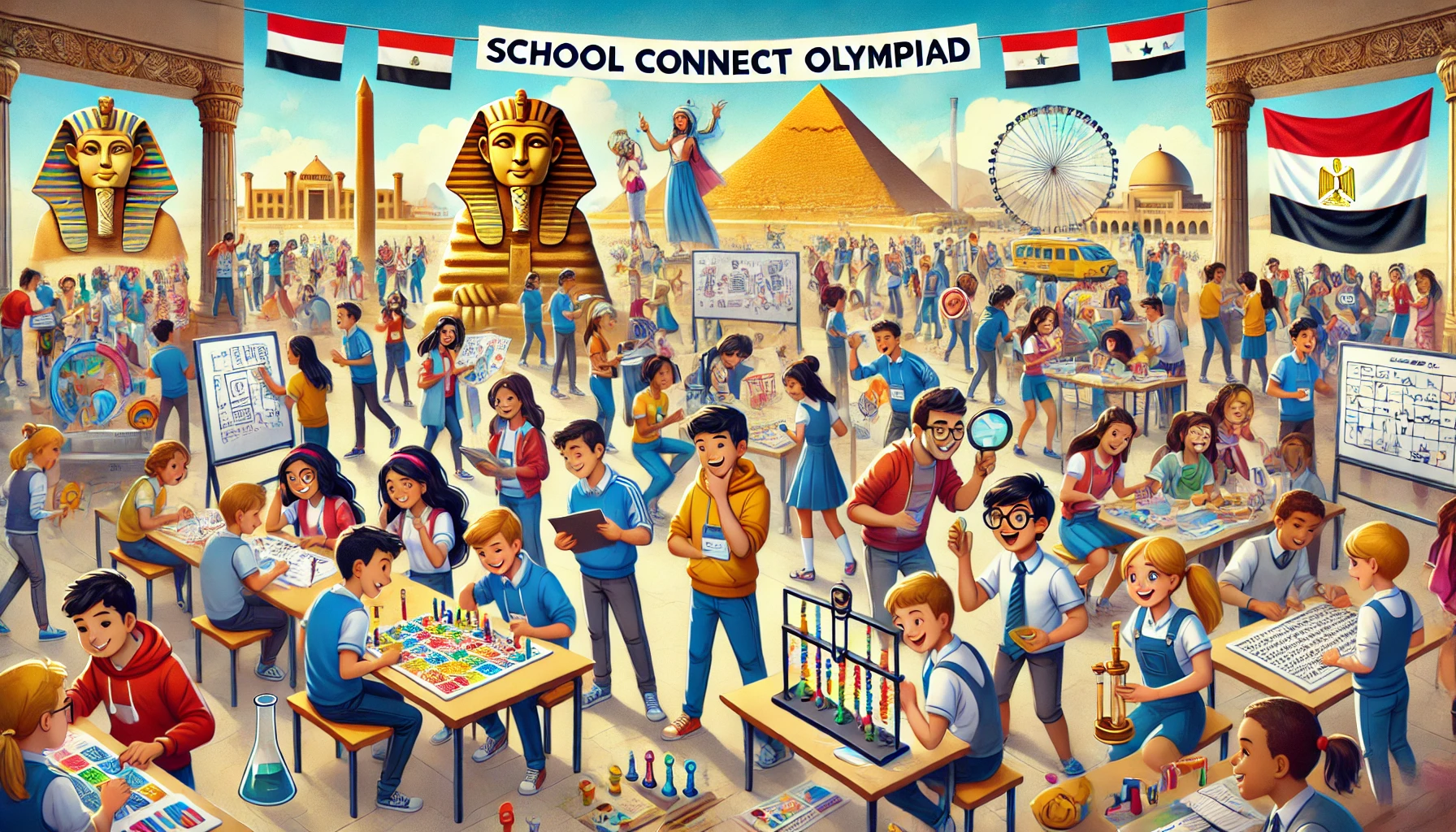 Empowering Egypt’s Young Scholars: The School Connect Olympiad